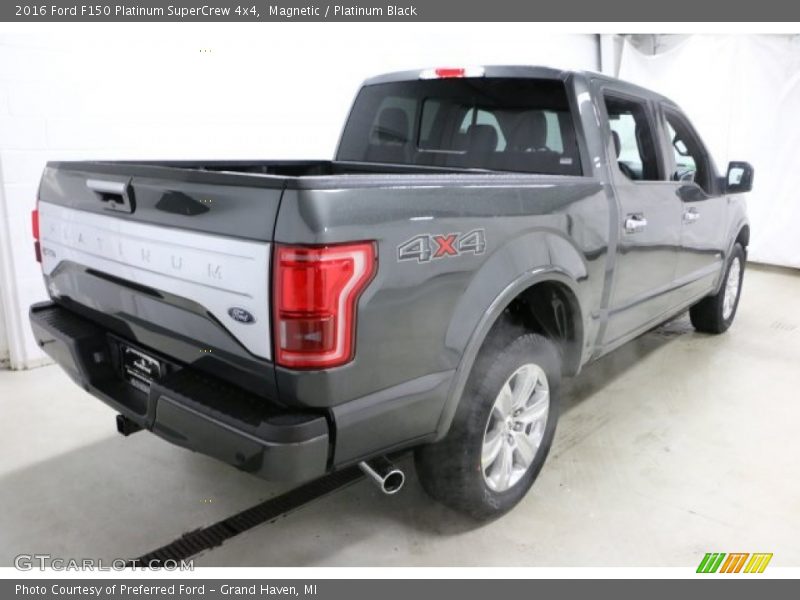 Magnetic / Platinum Black 2016 Ford F150 Platinum SuperCrew 4x4