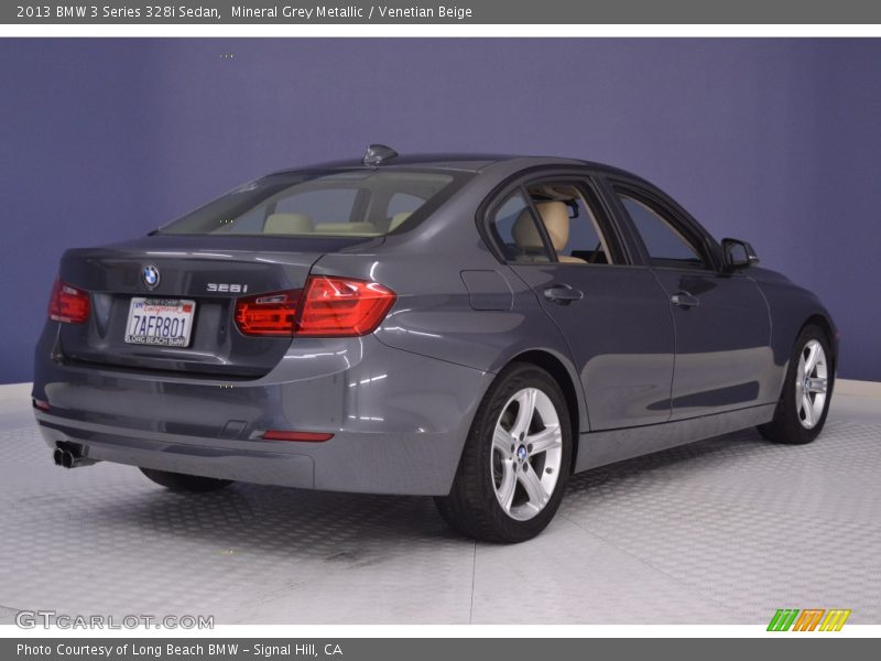 Mineral Grey Metallic / Venetian Beige 2013 BMW 3 Series 328i Sedan