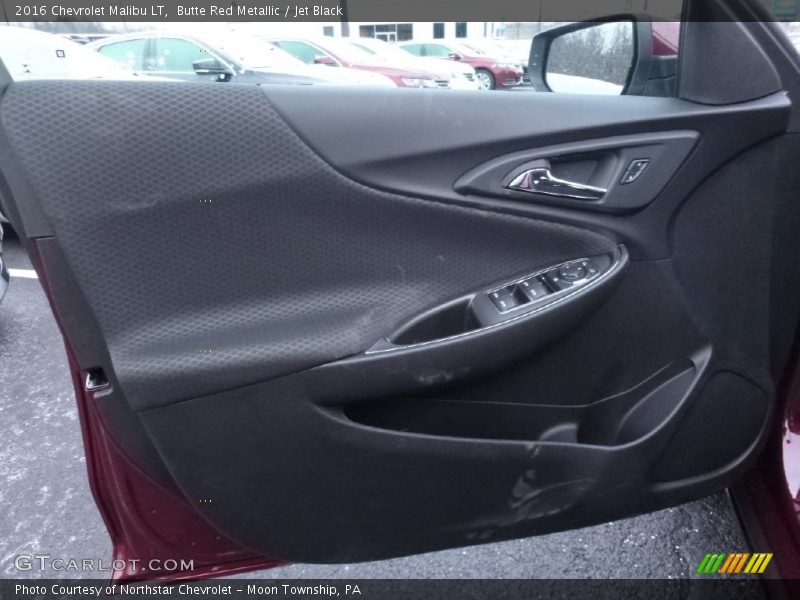 Butte Red Metallic / Jet Black 2016 Chevrolet Malibu LT