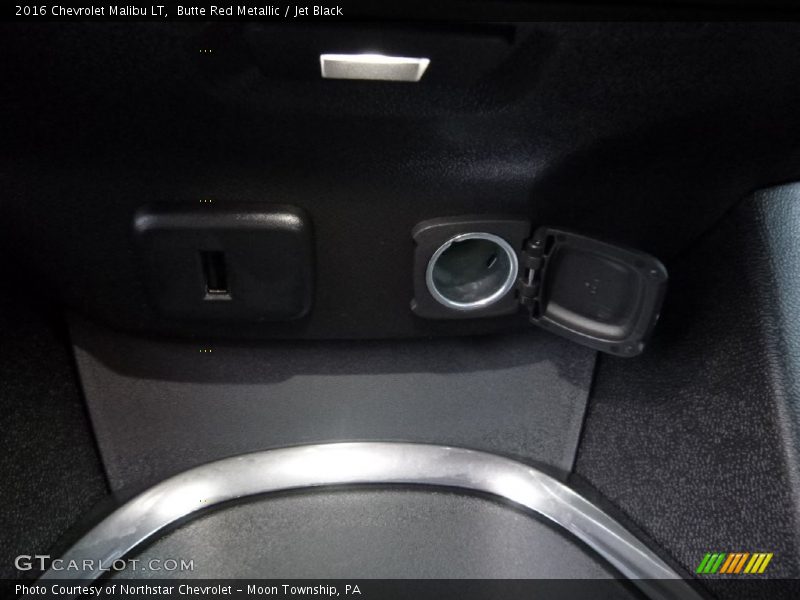 Butte Red Metallic / Jet Black 2016 Chevrolet Malibu LT