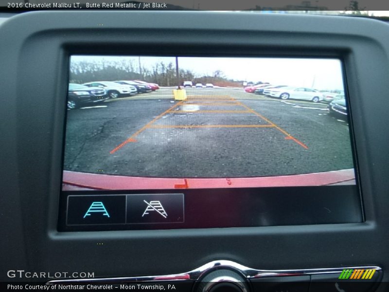 Butte Red Metallic / Jet Black 2016 Chevrolet Malibu LT