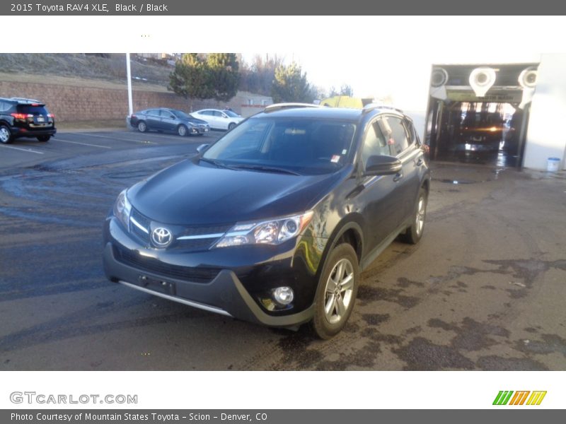 Black / Black 2015 Toyota RAV4 XLE
