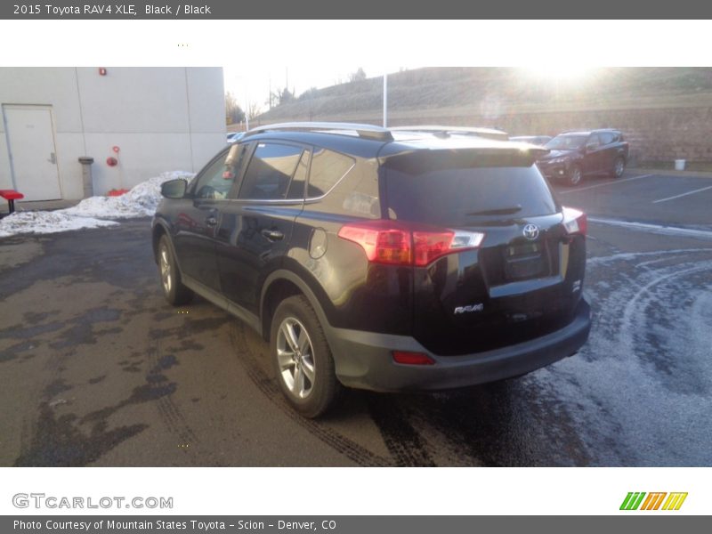 Black / Black 2015 Toyota RAV4 XLE