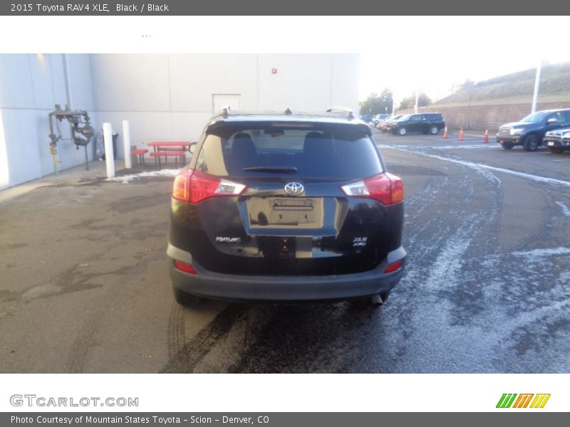 Black / Black 2015 Toyota RAV4 XLE
