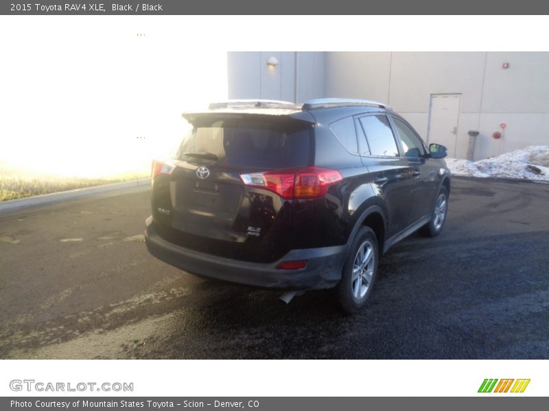 Black / Black 2015 Toyota RAV4 XLE