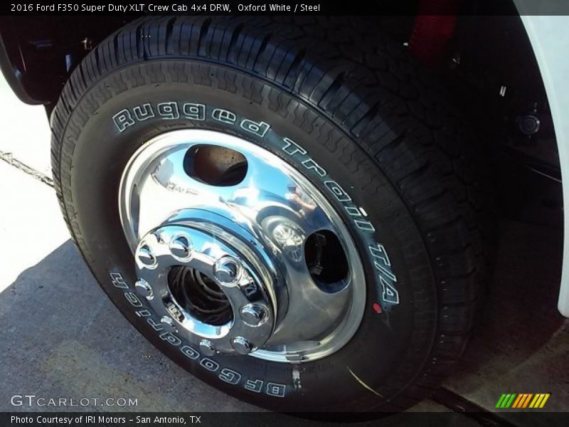 Oxford White / Steel 2016 Ford F350 Super Duty XLT Crew Cab 4x4 DRW