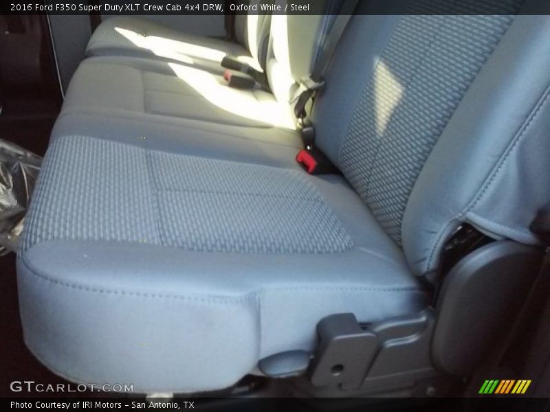 Oxford White / Steel 2016 Ford F350 Super Duty XLT Crew Cab 4x4 DRW