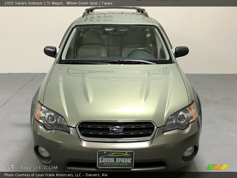 Willow Green Opal / Taupe 2005 Subaru Outback 2.5i Wagon