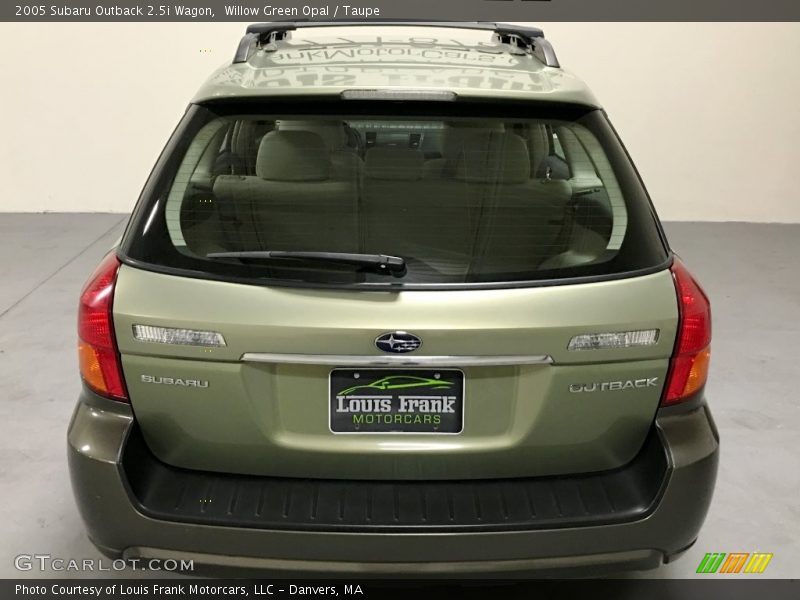 Willow Green Opal / Taupe 2005 Subaru Outback 2.5i Wagon