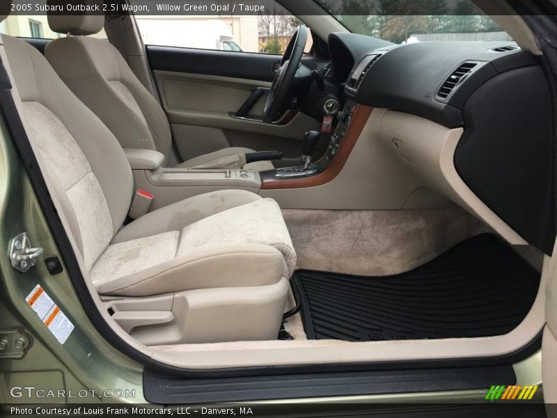 Willow Green Opal / Taupe 2005 Subaru Outback 2.5i Wagon