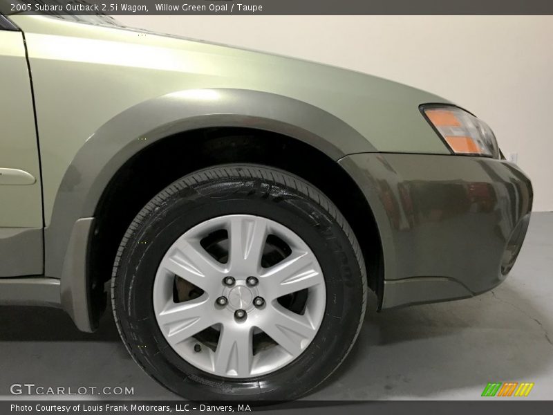 Willow Green Opal / Taupe 2005 Subaru Outback 2.5i Wagon