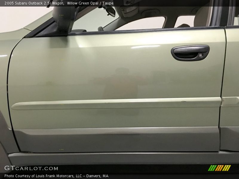 Willow Green Opal / Taupe 2005 Subaru Outback 2.5i Wagon