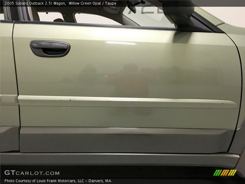 Willow Green Opal / Taupe 2005 Subaru Outback 2.5i Wagon