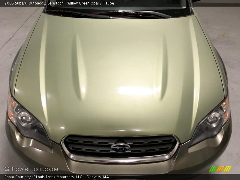 Willow Green Opal / Taupe 2005 Subaru Outback 2.5i Wagon