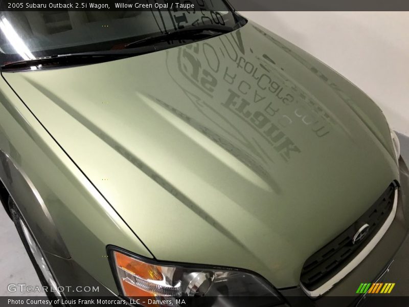 Willow Green Opal / Taupe 2005 Subaru Outback 2.5i Wagon