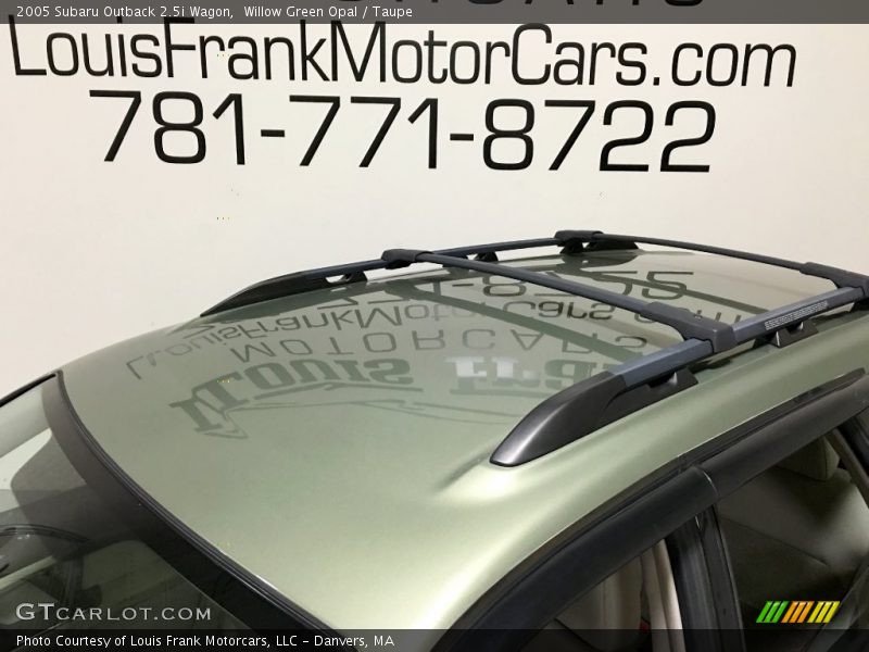 Willow Green Opal / Taupe 2005 Subaru Outback 2.5i Wagon