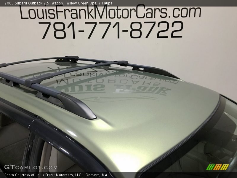 Willow Green Opal / Taupe 2005 Subaru Outback 2.5i Wagon