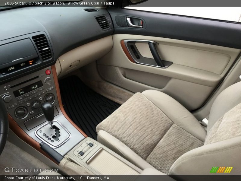 Willow Green Opal / Taupe 2005 Subaru Outback 2.5i Wagon