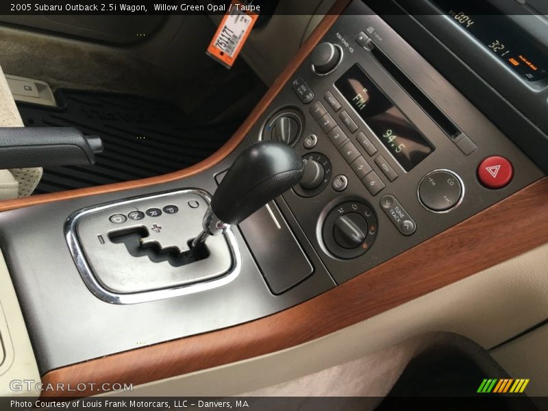 Willow Green Opal / Taupe 2005 Subaru Outback 2.5i Wagon