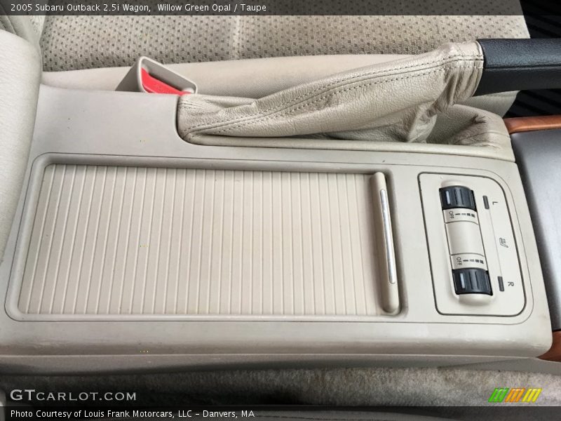 Willow Green Opal / Taupe 2005 Subaru Outback 2.5i Wagon