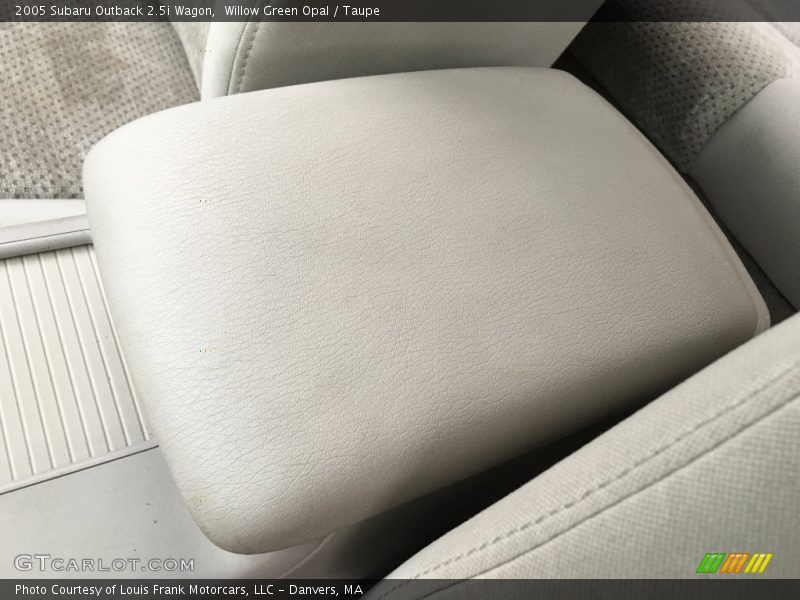 Willow Green Opal / Taupe 2005 Subaru Outback 2.5i Wagon