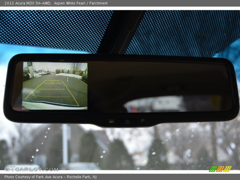 Aspen White Pearl / Parchment 2013 Acura MDX SH-AWD