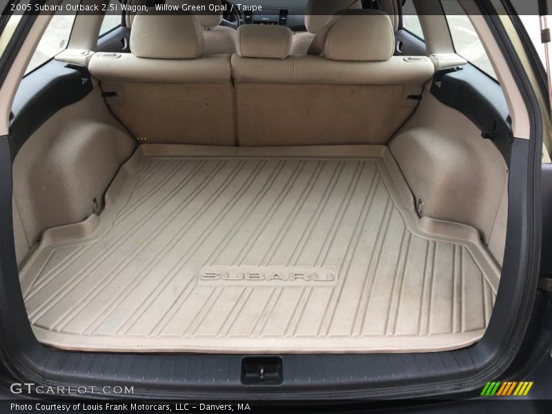 Willow Green Opal / Taupe 2005 Subaru Outback 2.5i Wagon