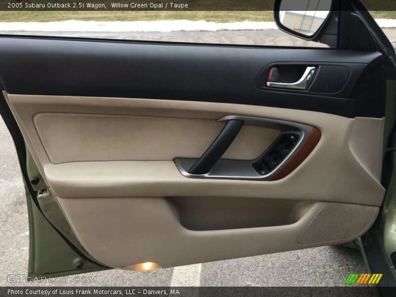 Willow Green Opal / Taupe 2005 Subaru Outback 2.5i Wagon