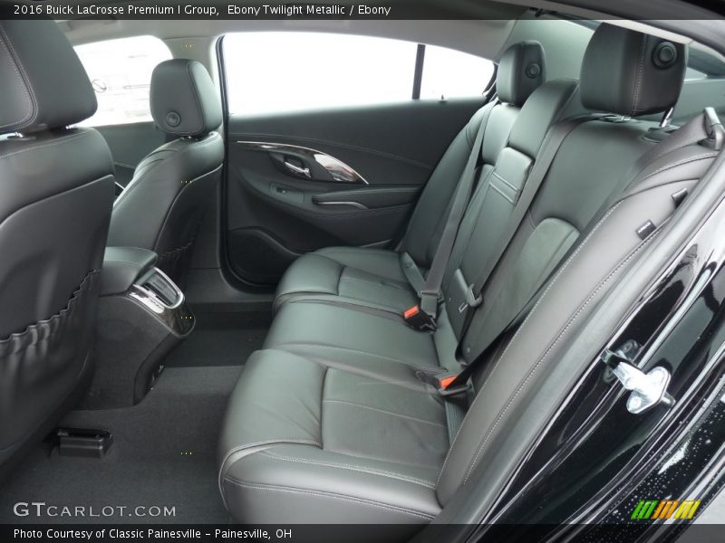 Rear Seat of 2016 LaCrosse Premium I Group