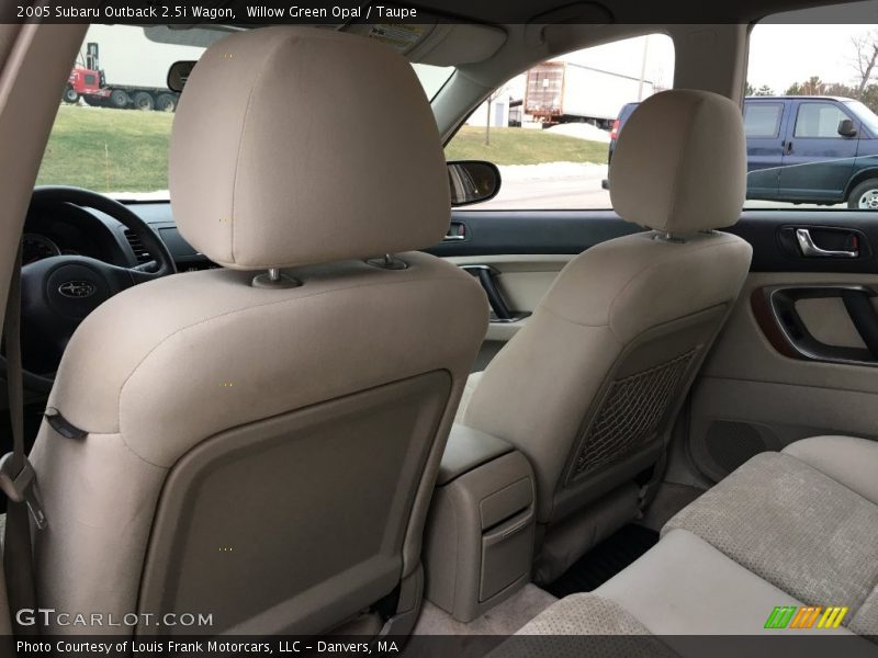 Willow Green Opal / Taupe 2005 Subaru Outback 2.5i Wagon