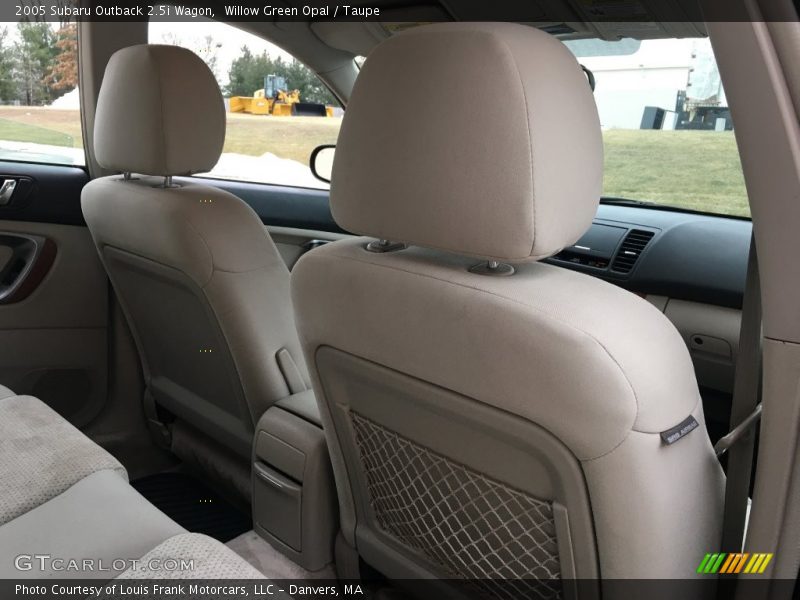 Willow Green Opal / Taupe 2005 Subaru Outback 2.5i Wagon