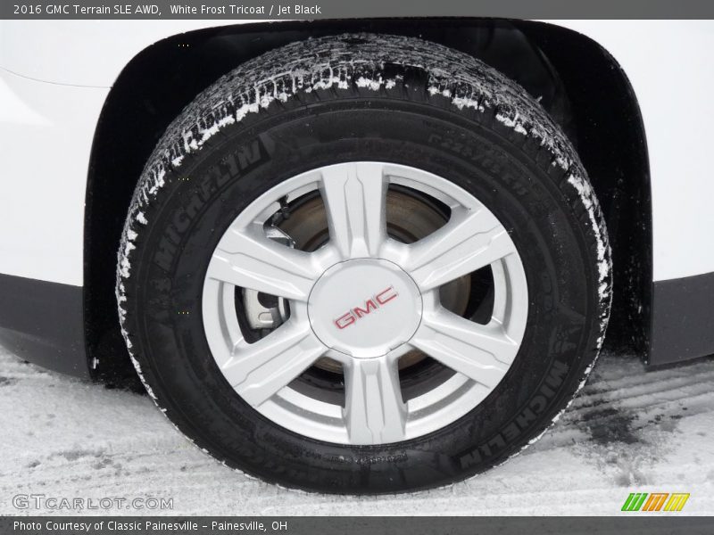 White Frost Tricoat / Jet Black 2016 GMC Terrain SLE AWD