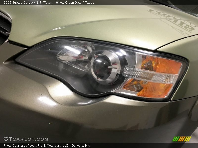 Willow Green Opal / Taupe 2005 Subaru Outback 2.5i Wagon