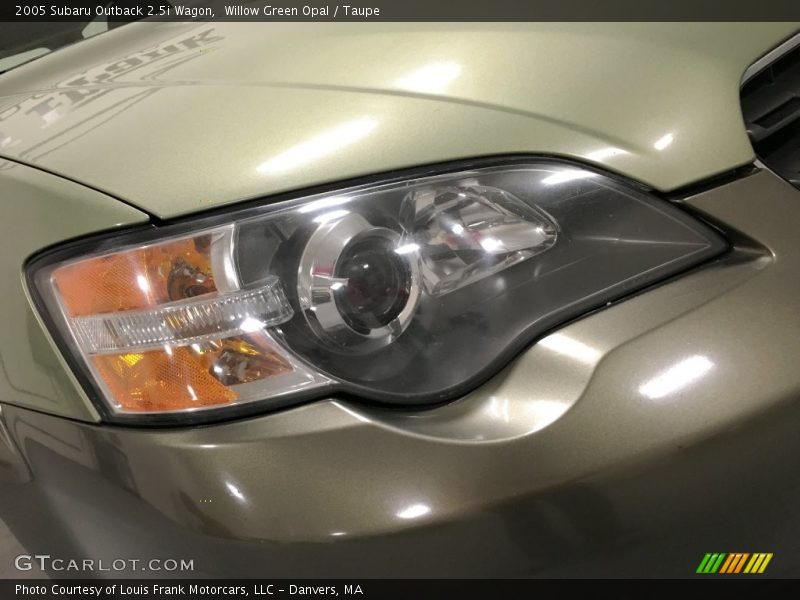 Willow Green Opal / Taupe 2005 Subaru Outback 2.5i Wagon