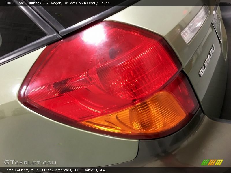 Willow Green Opal / Taupe 2005 Subaru Outback 2.5i Wagon