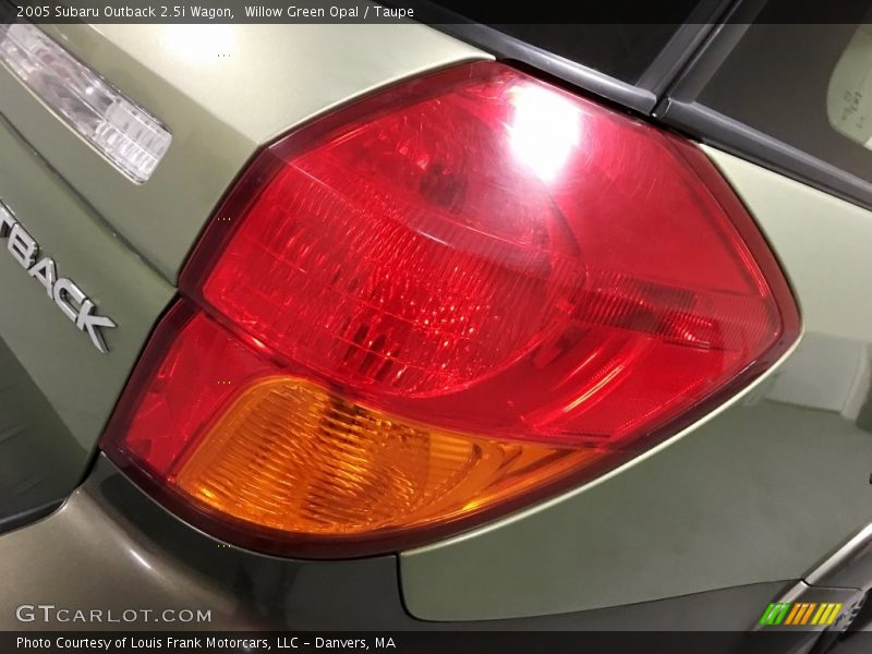 Willow Green Opal / Taupe 2005 Subaru Outback 2.5i Wagon
