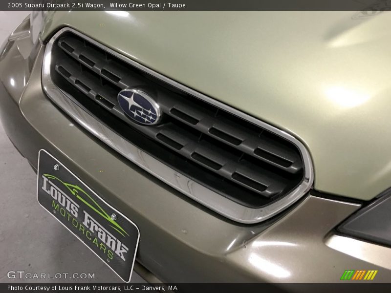 Willow Green Opal / Taupe 2005 Subaru Outback 2.5i Wagon