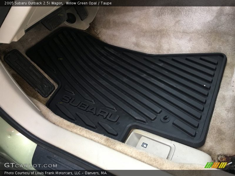 Willow Green Opal / Taupe 2005 Subaru Outback 2.5i Wagon