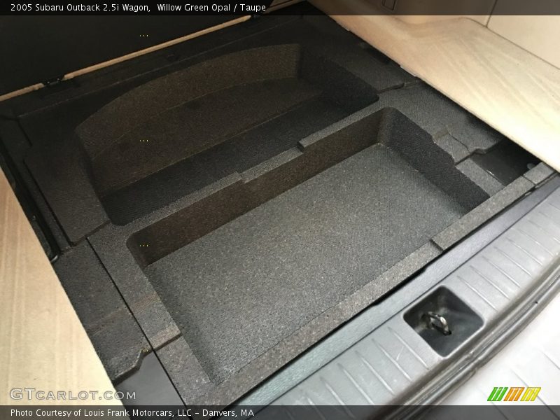 Willow Green Opal / Taupe 2005 Subaru Outback 2.5i Wagon