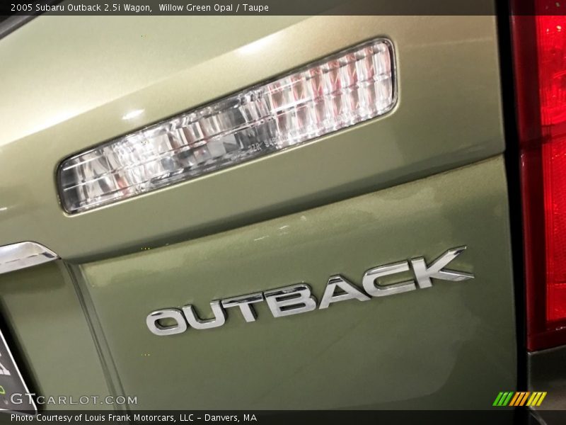 Willow Green Opal / Taupe 2005 Subaru Outback 2.5i Wagon