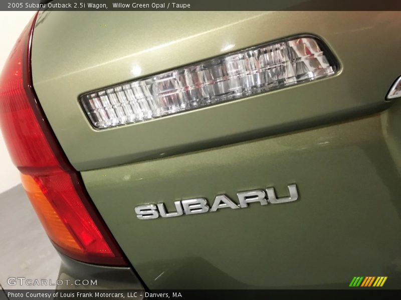 Willow Green Opal / Taupe 2005 Subaru Outback 2.5i Wagon