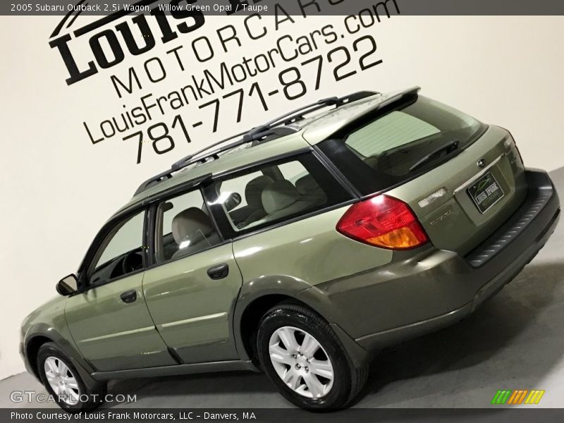 Willow Green Opal / Taupe 2005 Subaru Outback 2.5i Wagon