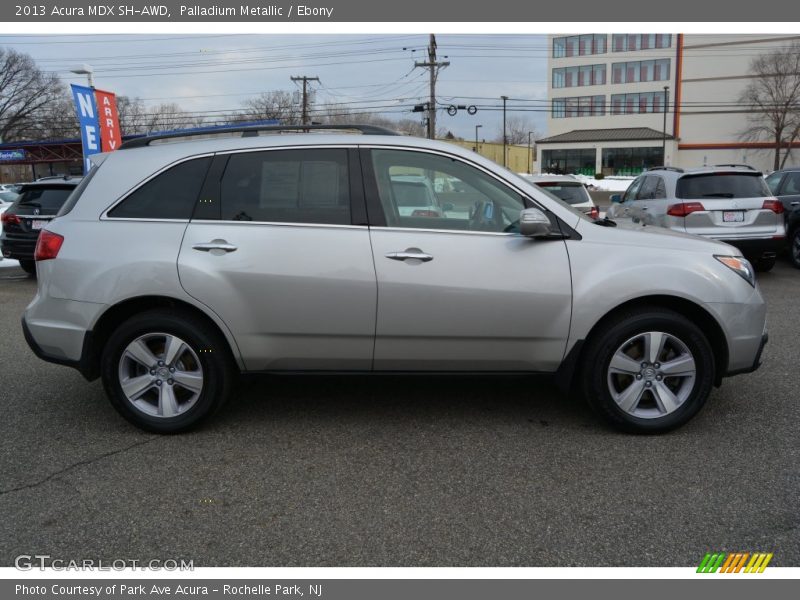 Palladium Metallic / Ebony 2013 Acura MDX SH-AWD