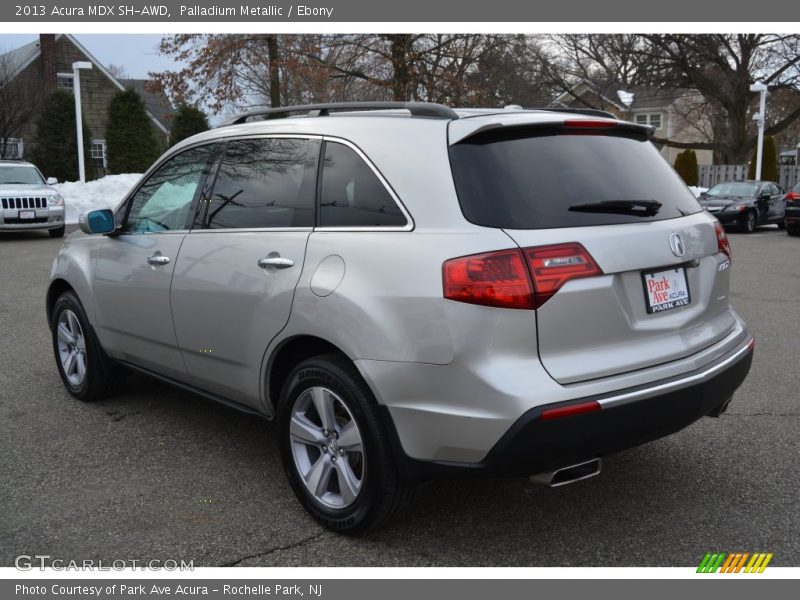 Palladium Metallic / Ebony 2013 Acura MDX SH-AWD