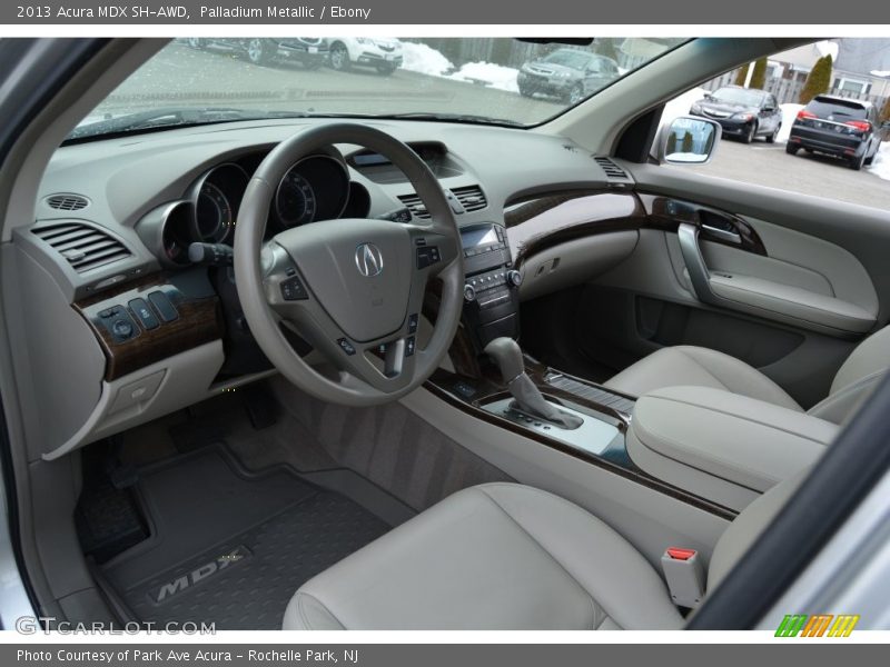 Palladium Metallic / Ebony 2013 Acura MDX SH-AWD