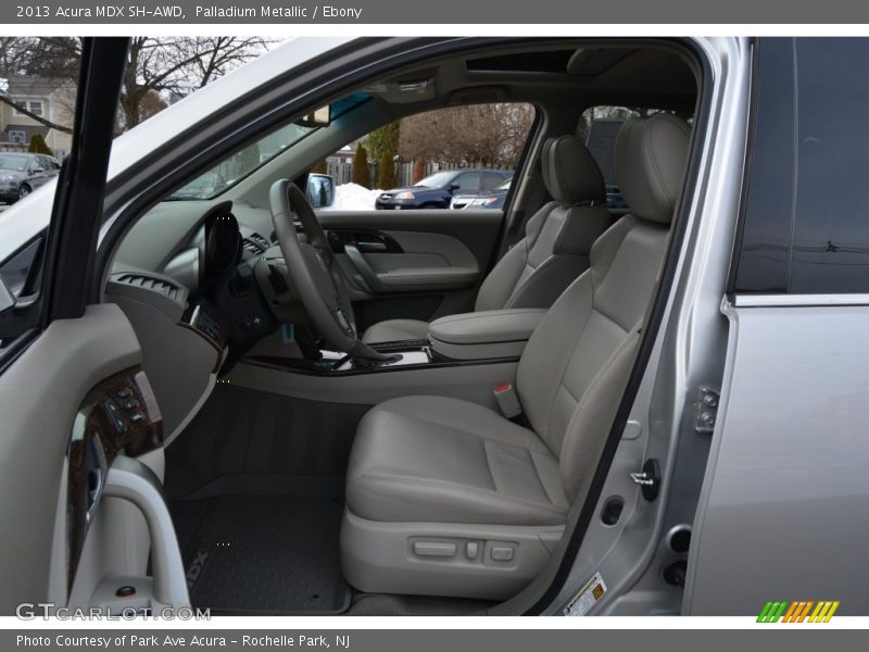 Palladium Metallic / Ebony 2013 Acura MDX SH-AWD