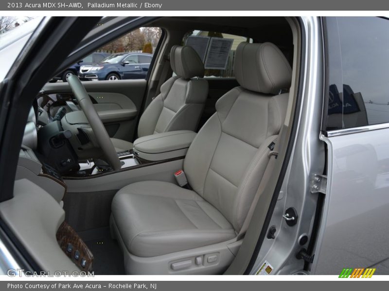 Palladium Metallic / Ebony 2013 Acura MDX SH-AWD