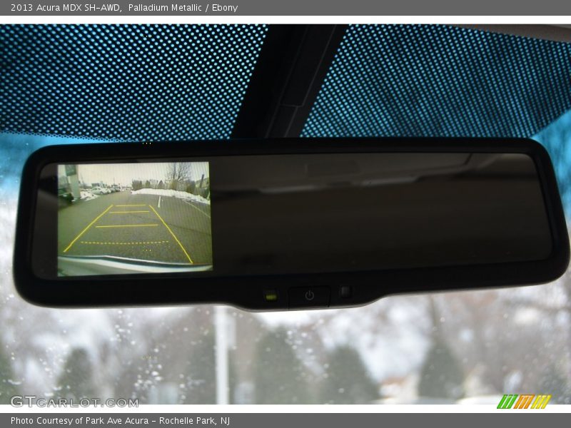Palladium Metallic / Ebony 2013 Acura MDX SH-AWD
