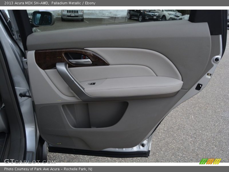 Palladium Metallic / Ebony 2013 Acura MDX SH-AWD