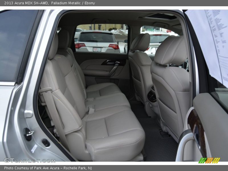Palladium Metallic / Ebony 2013 Acura MDX SH-AWD